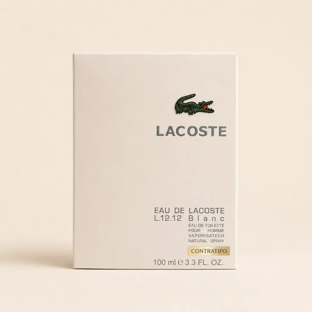 CAJA - LACOSTE BLANCA (H)