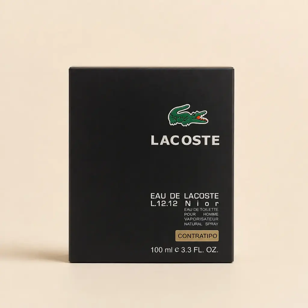 CAJA - LACOSTE NEGRO (H)