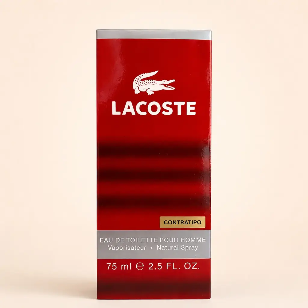 CAJA - LACOSTE ROJA (2004) (H)