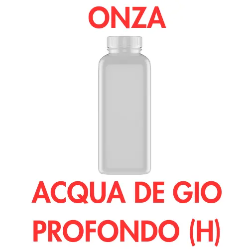 ONZA - ACQUA DE GIO PROFONDO (H)